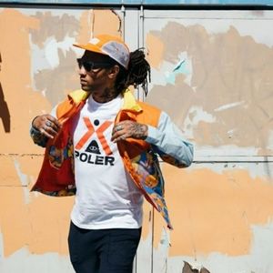 Poler flutter windbreaker jacket mens large